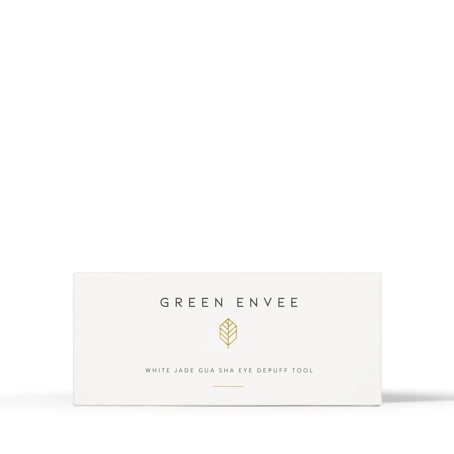 White Jade Gua Sha Eye Depuff Tool