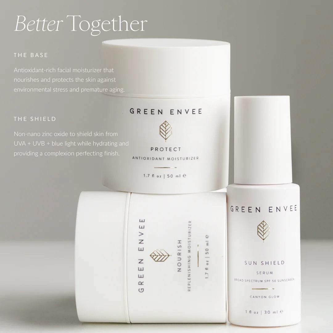 Sun Shield Serum Broad Spectrum SPF 50 Sunscreen Solstice Dawn