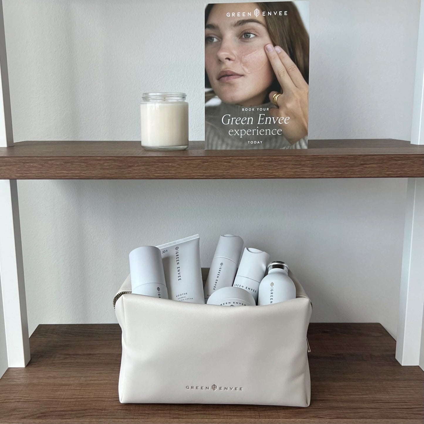 Vegan Leather Luxe Travel Bag | Large