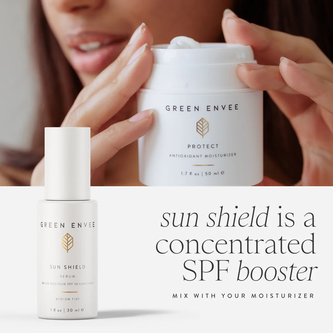 Sun Shield Serum Broad Spectrum SPF 50 Sunscreen Light Tint